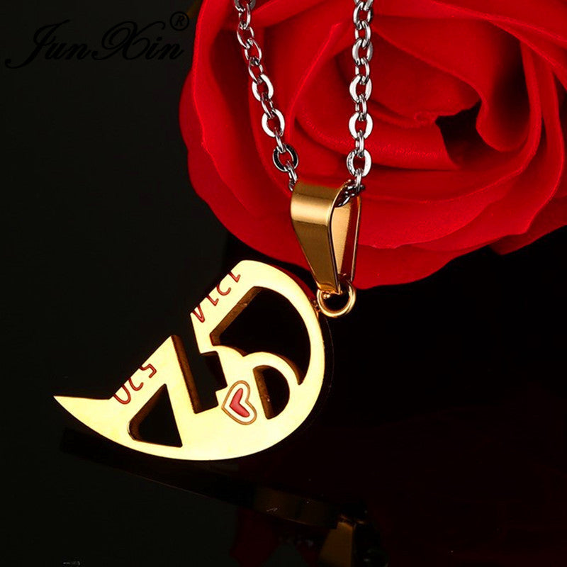 CPA1-Love Key Combination Couple Necklace