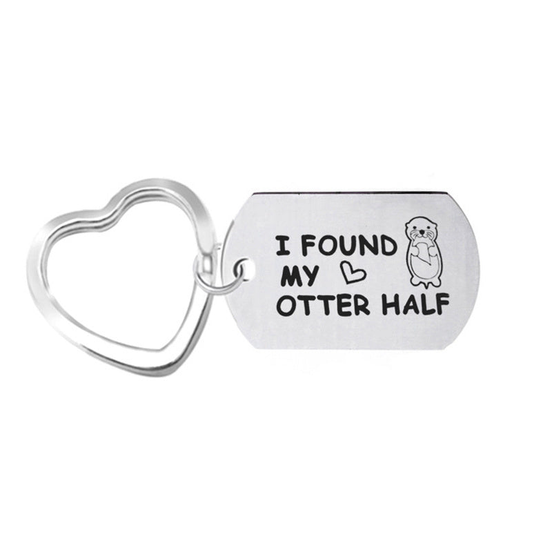 CPA2-Couple keychain lovers gift