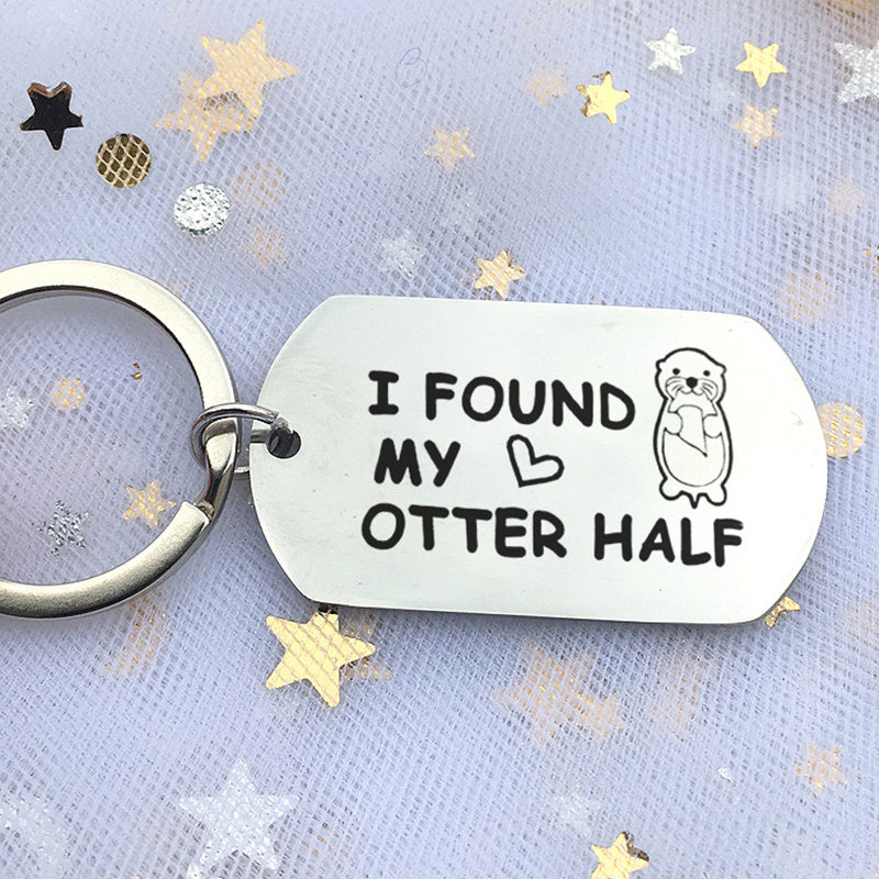 CPA2-Couple keychain lovers gift