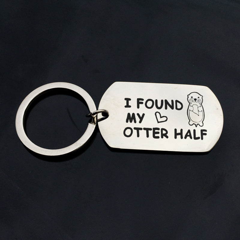 CPA2-Couple keychain lovers gift